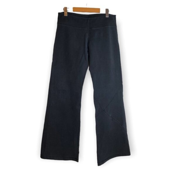 Lululemon Black Old Style Flare Thick Pants - Picture 1 of 9